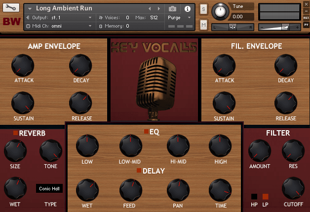 Key Vocals Kontakt Library 2